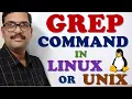 GREP COMMAND IN LINUX UNIX FILTERS IN LINUX GREP FILTER LINUX COMMANDS