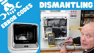 Compact Mini Dishwasher Demystified Step-by-Step Dismantling Error Codes Uncovered