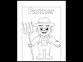 Community Helpers Coloring Pages
