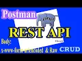 PHP APIs Part-04 Body X-www-Form-Urlencoded Body Raw POST APIs Create User Testing Postman