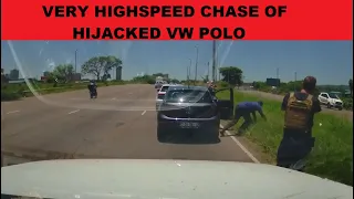 highspeed interception of hijacked vw polo