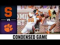 Syracuse vs Clemson Condensed Game 2025 ACC Football