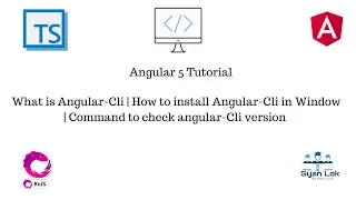 Angular 5 What is Angular cli How to install Angular cli How to create Angular cli project