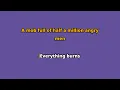 Molly Tuttle - Everything Burns - Karaoke