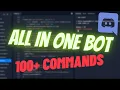How to make All in one bot without coding in Repl it
