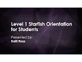 Starfish Software Orientation for Students