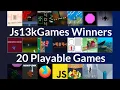 20 Award-Winning JavaScript Games - Js13kGames 2020 Winners