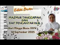 Download Lagu MAZMUR TANGGAPAN 14 SEPTEMBER 2025. HARI MINGGU BIASA XXIV. EDISI BARU. TAHUN C