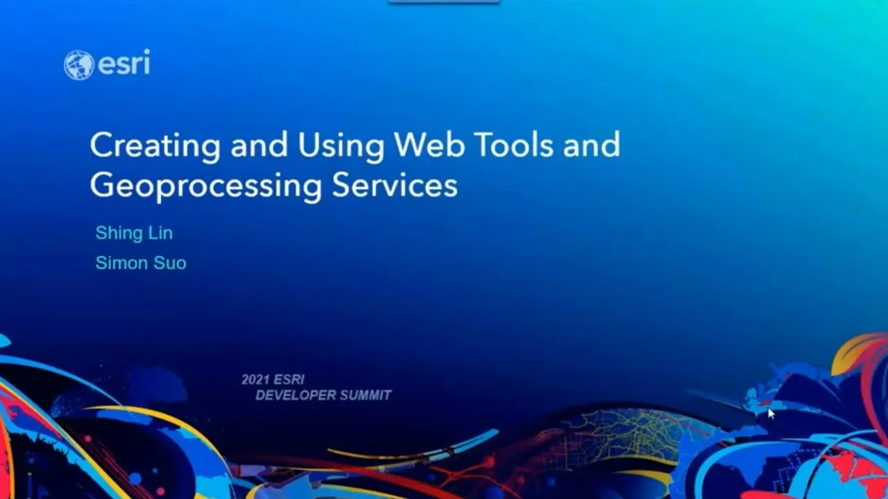 Creating and Using Web Tools and Geoprocessing Services