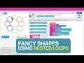 Lecture 12 - Fancy Shapes using Nested Loop Code org Nested Loops in Block Based Programming