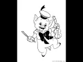 Disneyclips Fiddler Pig Coloring Pages