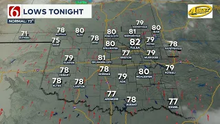 News On 6 Weather Overnight Update August 11 2026 - August 12 2026