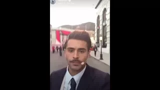 Zac Efron Instagram Live