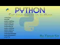 set operations union intersection difference symmetric - difference python