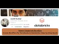 Create Workflow for Notebooks in Databricks Step-by-Step Guide Databricks pyspark python notebook