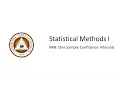 Non-Parametric Bootstrap One Sample Confidence Interval