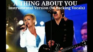 Download Roxette: A Thing About You Instrumental Version - Without Backing Vocals / Audio #GKArchives #GKTrax MP3