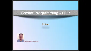 UDP Socket Programming - Python