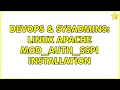 DevOps SysAdmins Linux apache mod - auth