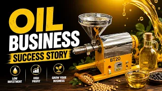 How to Start a Cold Press Oil Business in Pakistan | Complete Guide