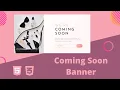 Create a Coming Soon Page Using HTML CSS Frontend Mentor Challenge