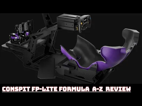 Download MP3 CONSPIT Formula Simulator mit haptischem Feedback - gut ausgestattetes Rig mit Vibrationsmodul