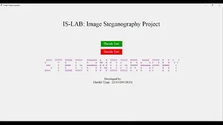 Project Image Steganography