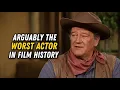 At 72 John Wayne Named 7 Actors He Hated The Most