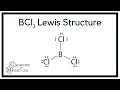 BCl3 Lewis Structure Boron Trichloride