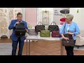 Frank La Mendola Napa Leather Valentina Satchel on QVC