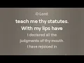 PSALM 119 ב  Beth Version 1 - POWERFUL PSALMS TO SING AND MEMORIZE