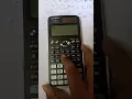 how to calculate factorial using Casio FX-991ex