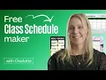 Organize Your Life Make Engaging Class Schedules Planners and Organizers for Free