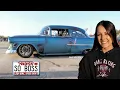 SO BOSS ALEX TAYLOR S 55 CHEVY HER FASTEST PASS 7 63 AT 2021 HOT ROD DRAG WEEK BYRON DRAGWAY