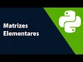 Elementary Matrices - Signals and Systems in Python