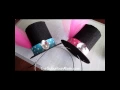 How To Make A Mini Top Hat Tutorial - DIY Alice in Wonderland Mad Hatter