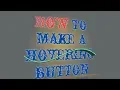 How to make a hovering button