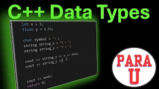 C Data Types int float double char string bool explained