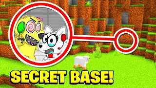 Minecraft : Whats Inside The TYLER AND SNOWI SECRET BASE?