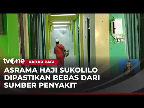 Persiapan Haji 2026, Asrama Haji Sukolilo Surabaya Difogging