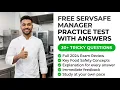 TX Exam Practice Test 2026 ServSafe Manager 2026 Food Safety Practice Questions
