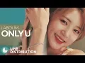 Lagu LABOUM - Only U (Line Distribution)