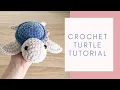 Easy Crochet Turtle TikTok Tutorial Free Amigurumi Animal Pattern for Beginners