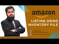 Uploading a Listing using Inventory File