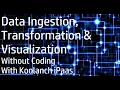 Data Ingestion Transformation Visualization Without Coding Through Koolanch