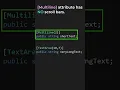 How to add multiple lines of text in Unity inspector