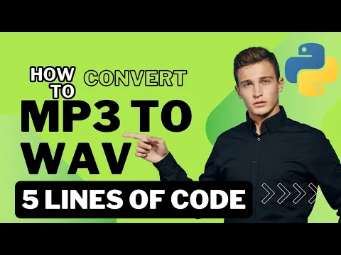 Download MP3 How To Convert MP3 to WAV Using Python | #Python #Programming | by @ai_sketcher