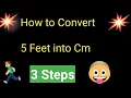 5 Feet to Cm 5 Feet in Cm How to Convert 5 Feet into Cm