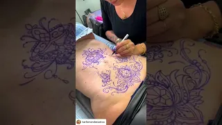 Stencil Time With Artist Karllamendestattoo 