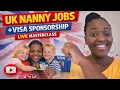 UK Employers Giving Visa Sponsorship for NANNY Jobs Requirements to Apply